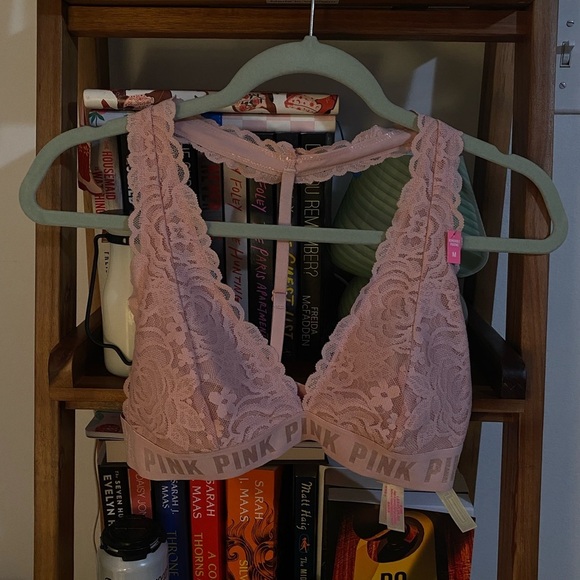 PINK Victoria's Secret Tops - NWT VS pink lace bralette lacy bra lingerie victoria’s secret new medium